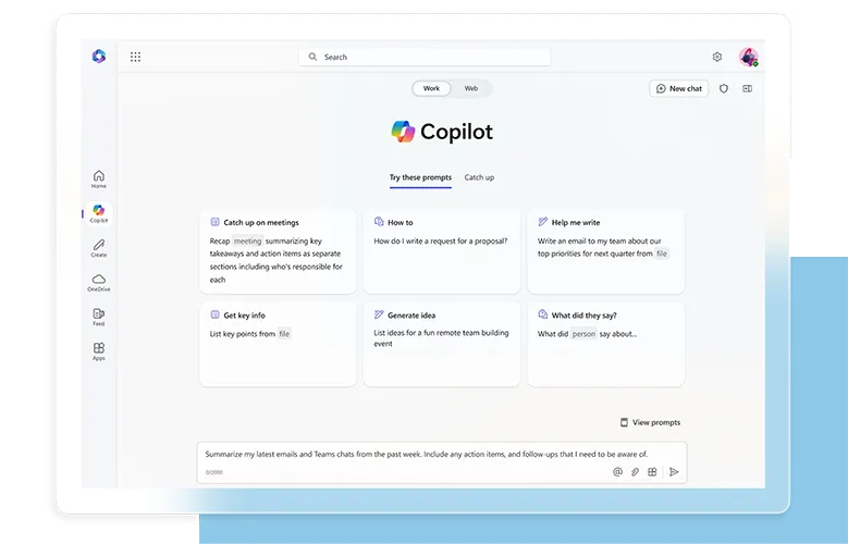 Microsoft Copilot pentru afaceri